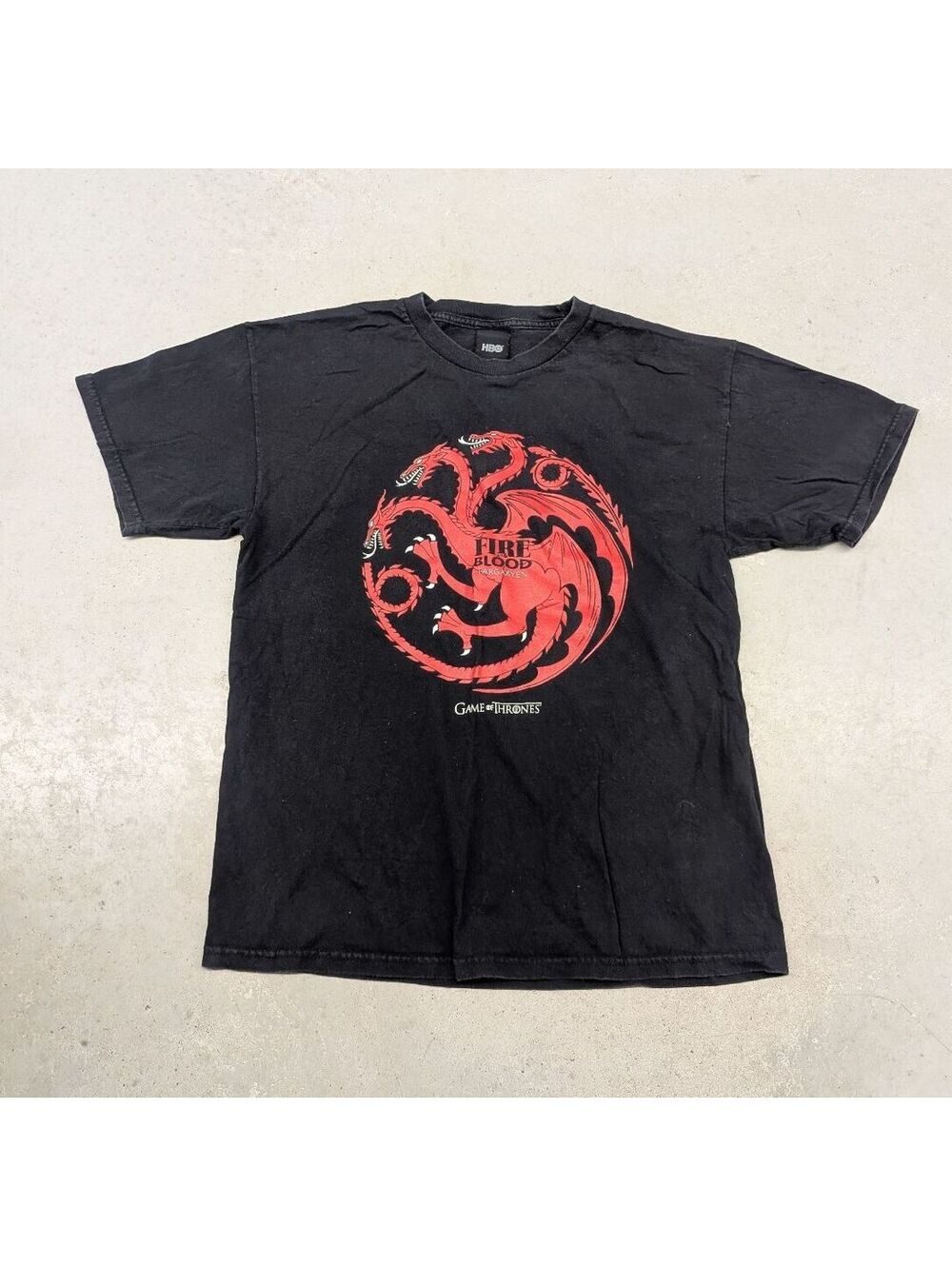 HBO Game of Thrones Fire Blood Promo TV T-shirt